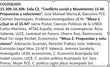 acto 15-M