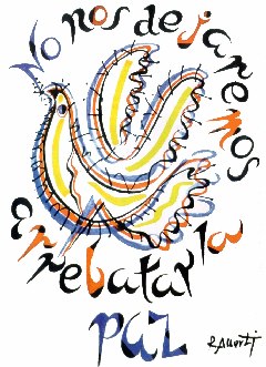 PULSA PARA UNA IMAGEN MUCHO MAYOR - NO NOS DEJAREMOS ARREBATAR LA PAZ - RAFAEL ALBERTI