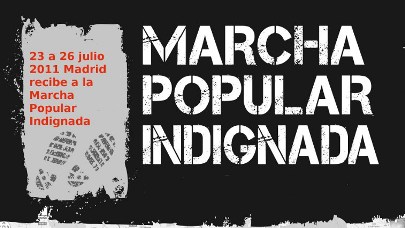 Marcha popular indignada 15M