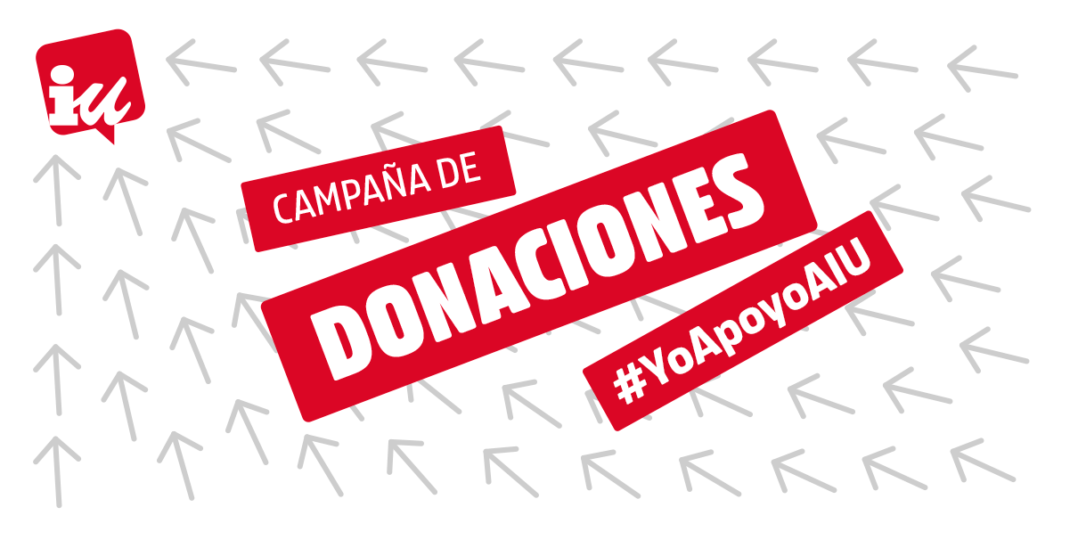 Campaa de donaciones a IU