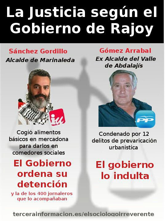 Comparativa ingresos y justicia Gordillo