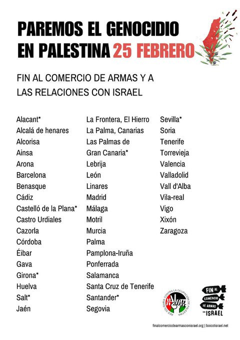 Manis en otras ciudades