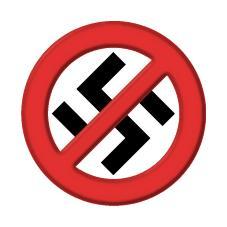 Prhobido nazis y esv�stica tachada